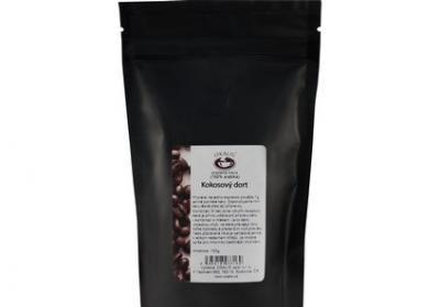 Kokosový dort 150 g - káva