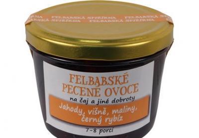 Pečené ovoce jahody,višně, maliny,rybíz černý, citron 230ml